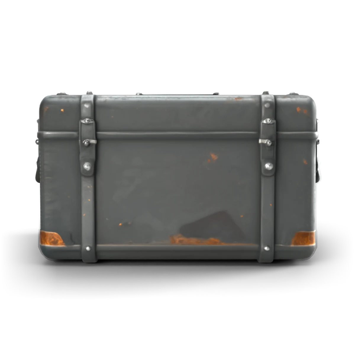 Ammo Crate 3D model (side)