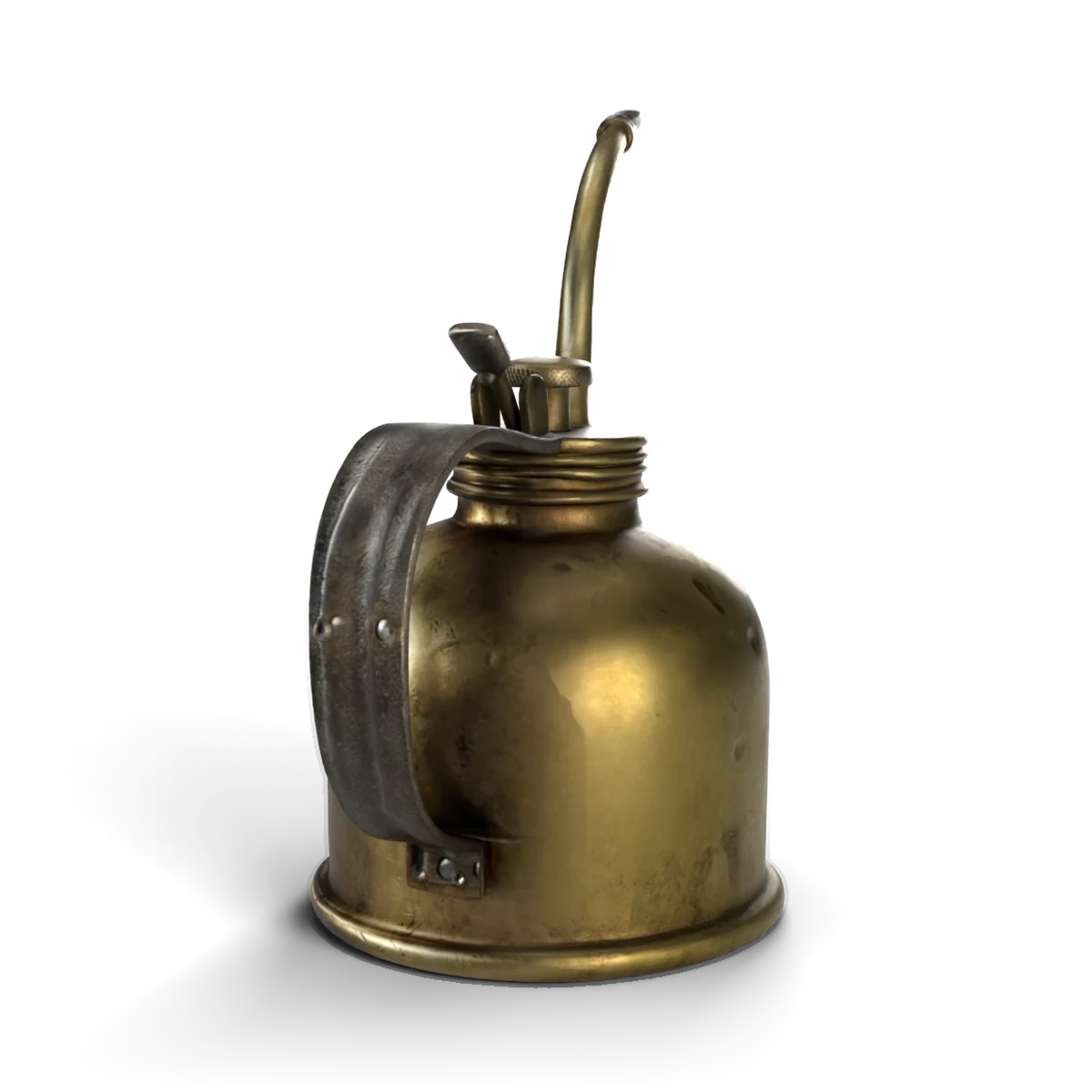 油さしの 3D モデル(斜め前)