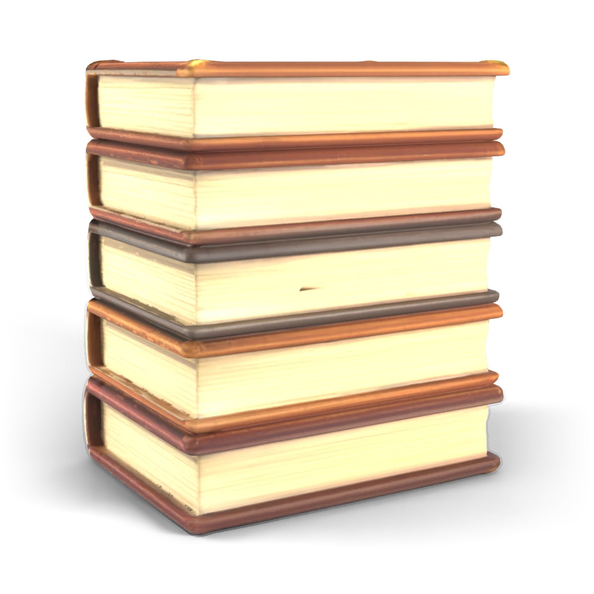 Spellbook Stack 3D model (back angle)