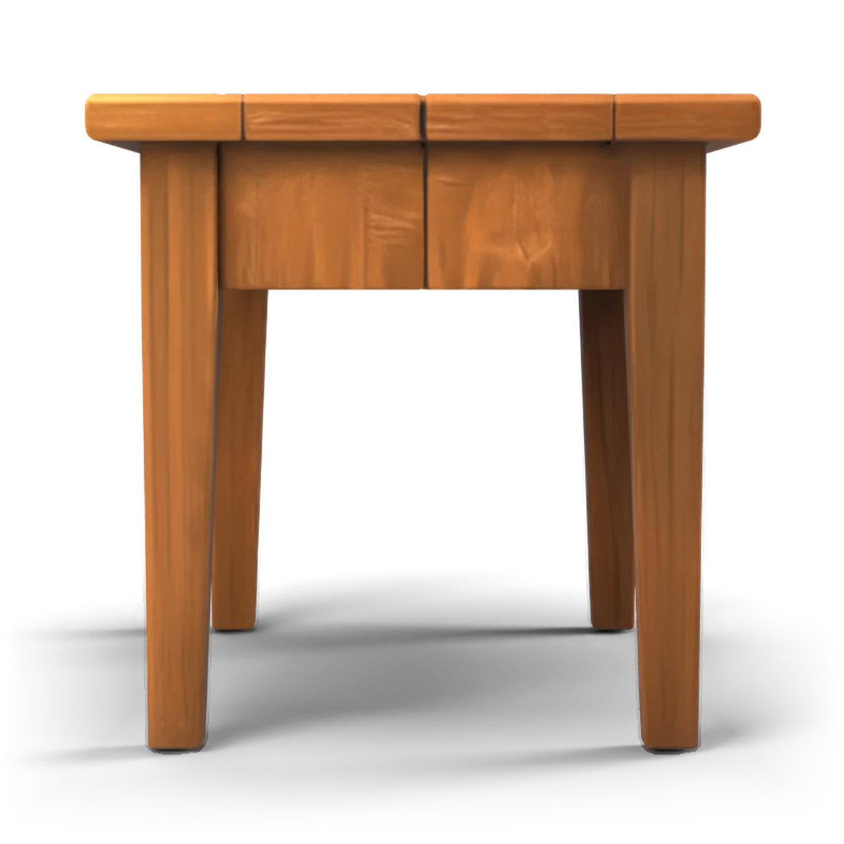Gravekeeper's Desk 3D model (side)