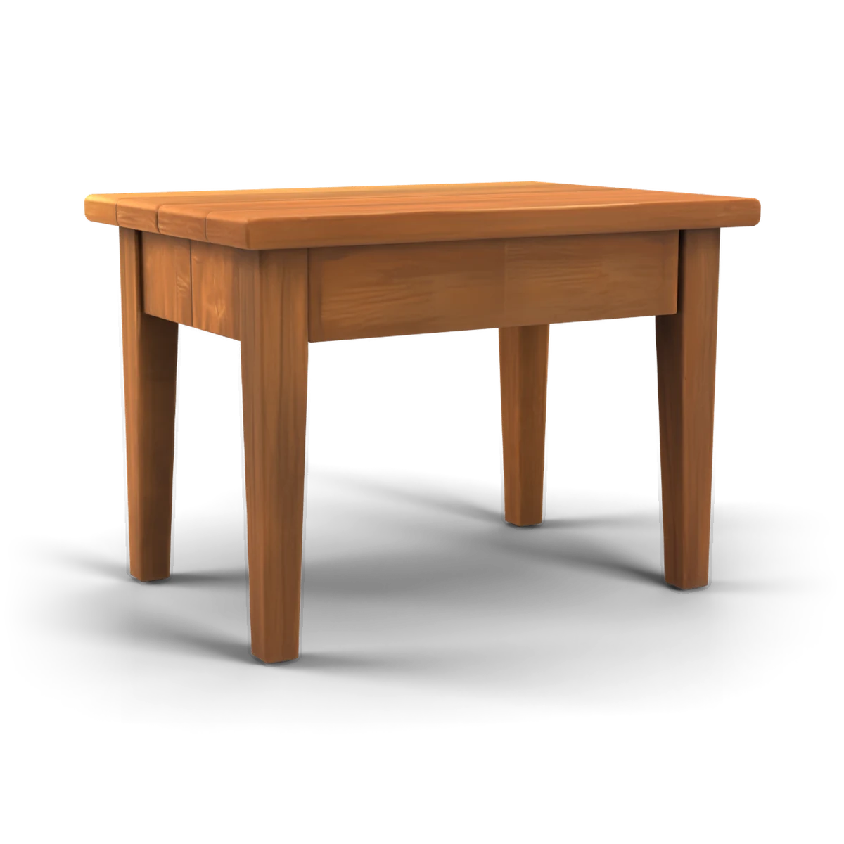 Gravekeeper's Desk 3D model (back angle)
